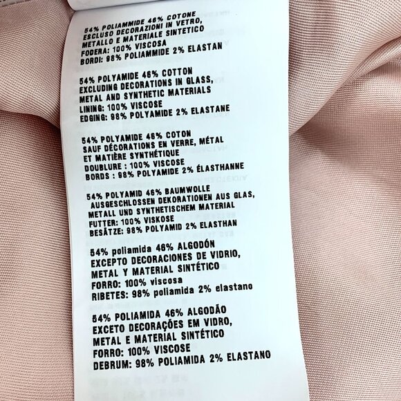 Miu Miu Pink Sequin & Diamond-Embellished Long-Sleeve Zip Jacket Size S - Picture 3 of 8